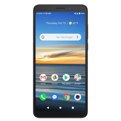 Alcatel Lumos Phone Perspective: front