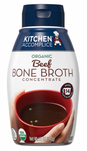 Kitchen Accomplice Organic Beef Bone Broth Concentrate Perspective: front