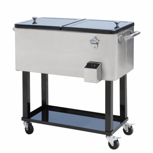 Ice deals cooler cart