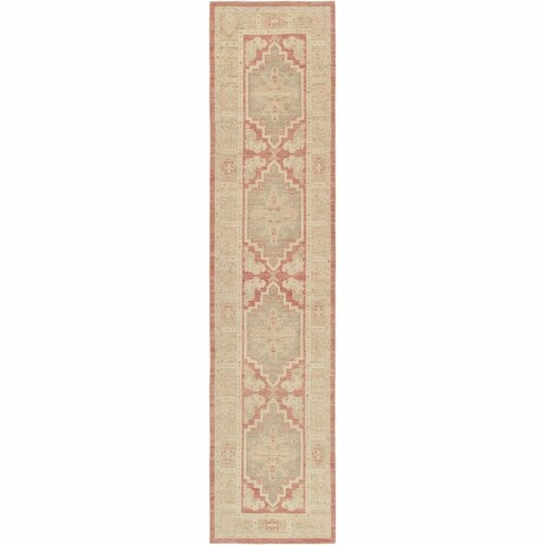 Pasargad Home B-316 211x13 Turkish Oushak Collection Hand-Knotted Wool Runner - 2 ft. 11 in. Perspective: front