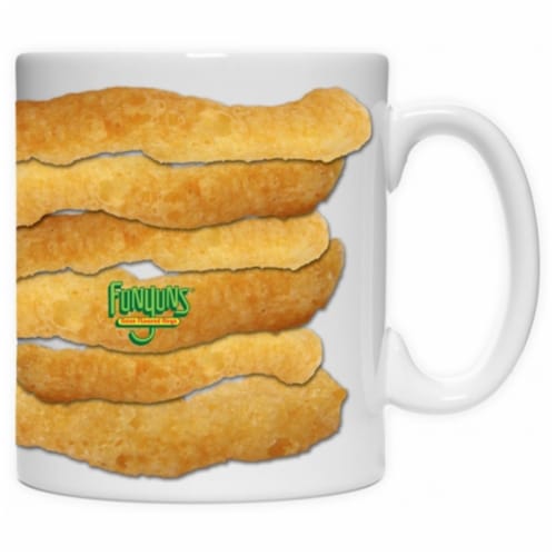 Imaginarium Goods CMG11-FUN-RINGS 11 oz. Coffe Mug, Funyon Perspective: front