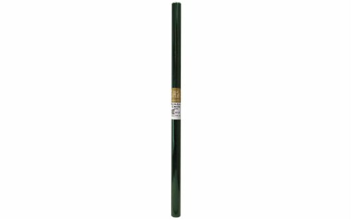 Cello Wrap 30 x5' Roll Solid Holiday Green Perspective: front