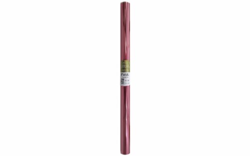 Cello Wrap 30 x100' Roll Solid Pink Perspective: front