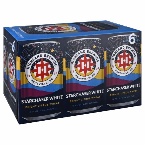 Highland Brewing Company Star Chaser White Perspective: front