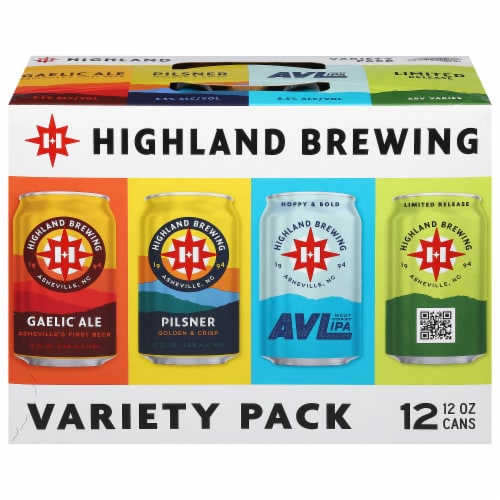 Highland Brewing Company Variety Pack Beer