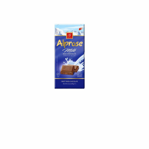 Alprose Milk Chocolate Bar Perspective: front