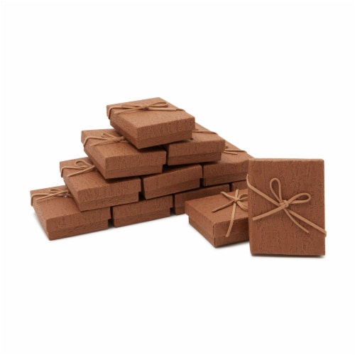 12 Pack Jewelry Gift Boxes for Bracelets Necklaces Earrings Anklets 3.5 x 3.5 x 2.3 In PACK Kroger