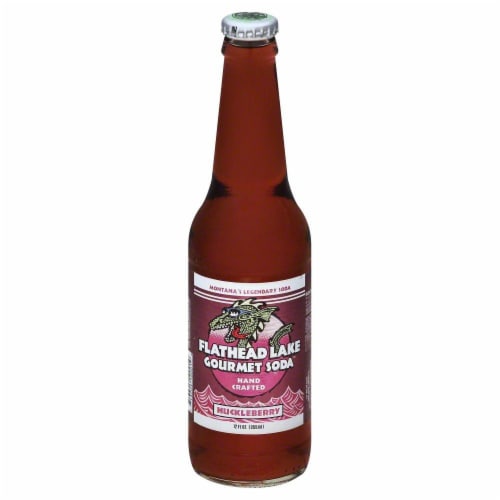 Flathead Lake Huckleberry Soda Perspective: front