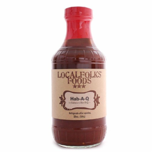 Local Folks Foods Bar Bee Q Sauce Perspective: front