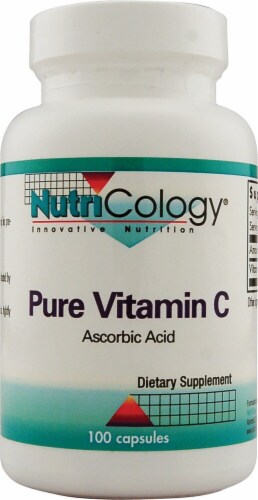 NutriCology  Pure Vitamin C Perspective: front