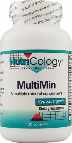 NutriCology MultiMin Capsules Perspective: front