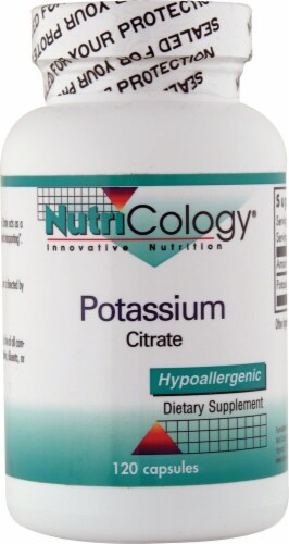 NutriCology  Potassium Citrate Perspective: front