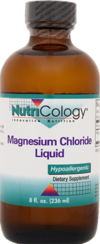 Nutricology Magnesium Chloride Liquid Perspective: front