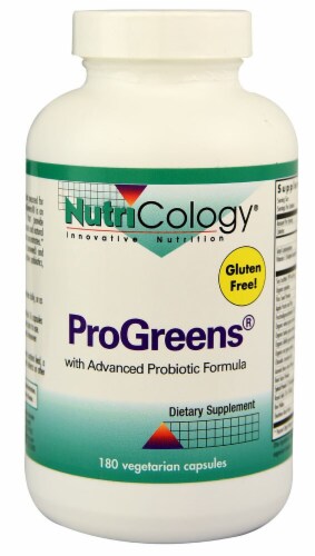 NutriCology  ProGreens® with Advanced Probiotic Formula Perspective: front