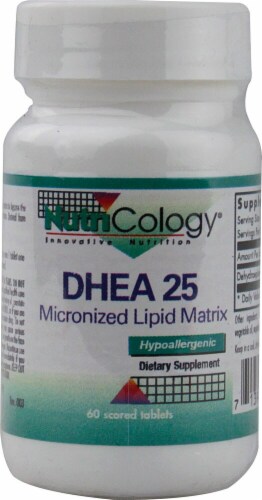 NutriCology  DHEA 25 Micronized Lipid Matrix Perspective: front