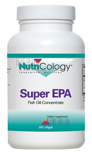 NutriCology  Super EPA Fish Oil Concentrate Perspective: front