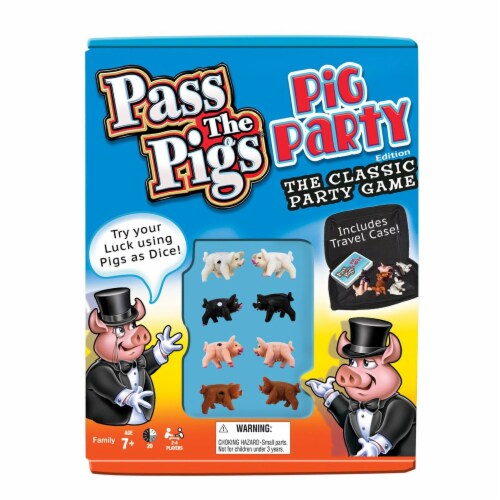 Winning Moves 1149 Pass The Pigs Party Edition Perspective: front