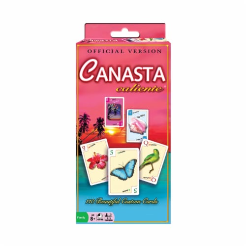 Winning Moves Games Canasta Caliente Card Game Perspective: front