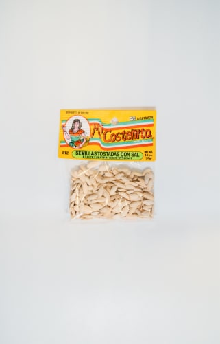 Mi Costenita Pumpkin Seeds with Salt Perspective: front