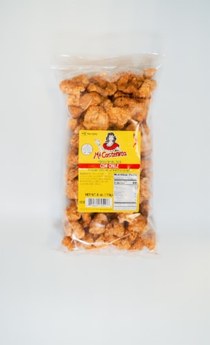 Mi Costenita Chili Pork Cracklings Perspective: front