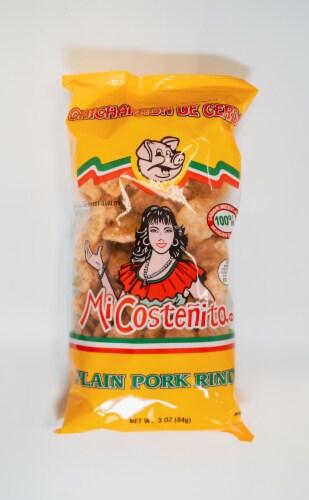 Mi Costenita Plain Pork Rinds Perspective: front