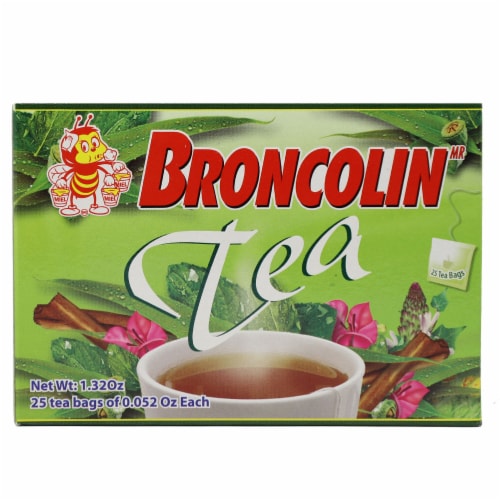 Broncolin Tea Bags Perspective: front
