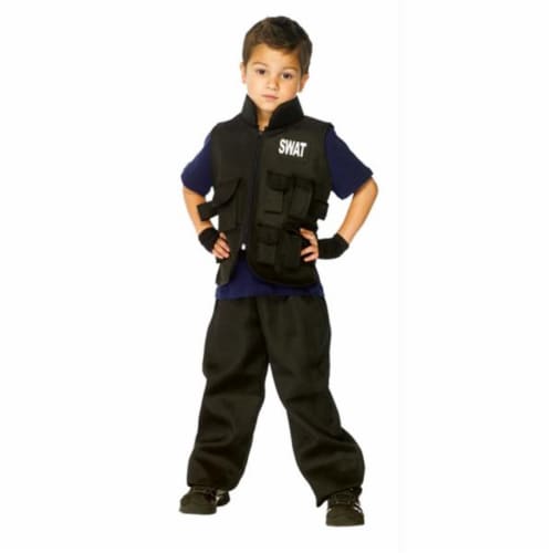 Costumes For All Occasions UAC46111SM Swat Child Small 4-6 Perspective: front