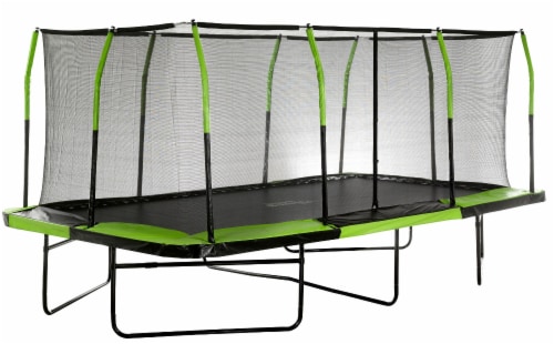 Upper Bounce Mega Trampoline 10 X 17 Fiber Flex Enclosure System Easy Assemble 10 X 17 Fred Meyer