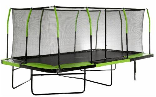 Upper Bounce - Mega Trampoline X 17' - Flex Enclosure System - Easy Assemble, 10' X 17' - Fred Meyer