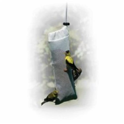 Audubon™ White Thistle Sock Bird Feeder Perspective: front