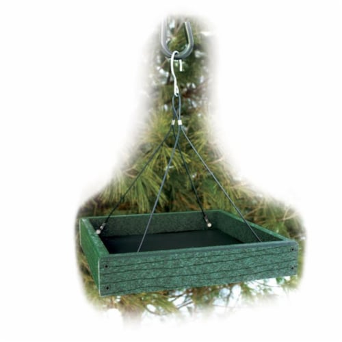 WoodLink GGPLAT Recycled Platform Feeder Perspective: front