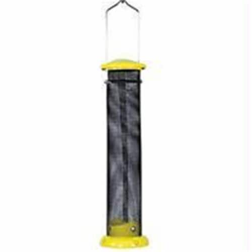 Audubon-Woodlink - Die Cast Aluminum Finch Screen Tube Feeder- Yellow Perspective: front