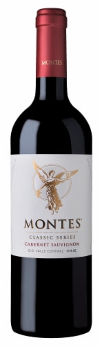 Montes Twins Cabernet Sauvignon Chile Red Wine Perspective: front