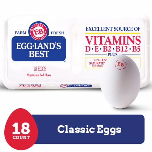 Calories in Eggland's Best Grade A Large Eggs