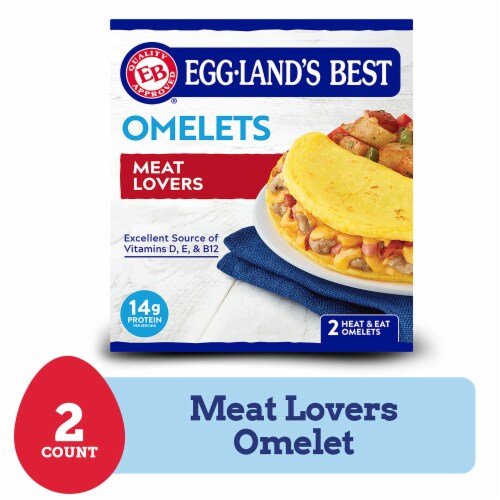EB Meat Lovers Omelet 2 ct Perspective: front