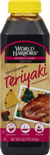 World Harbors® Maui Mountain® Teriyaki Sauce Perspective: front