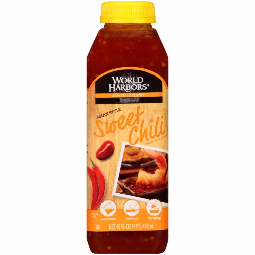 World Harbors Asian Style Sweet Chili Sauce & Marinade Perspective: front