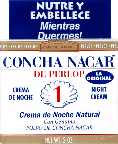 Concha Nacar de Perlop Night Cream Perspective: front