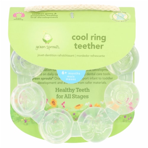 Green Sprouts  Cooling Teether Perspective: front