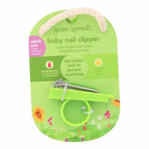 Green Sprouts Nail Clippers Perspective: front