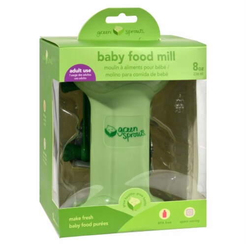 Green Sprouts Fresh Baby Food Mill Perspective: front