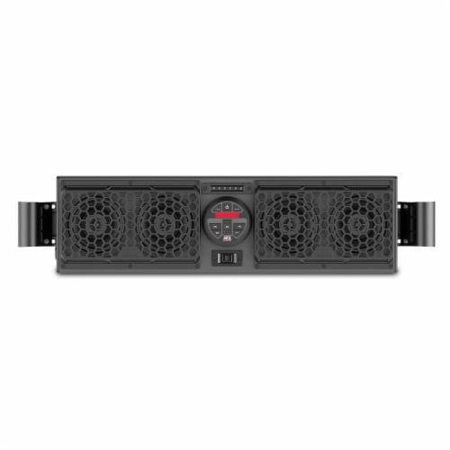 MTX MUDSYS31 Bluetooth Overhead Waterproof UTV Audio Soundbar and Amp System Perspective: front