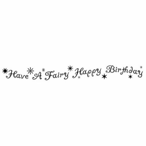 Lavinia Stamp - Fairy Happy Birthday Perspective: front