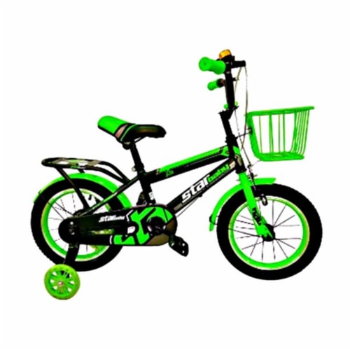 18 inch boys bike green 2025