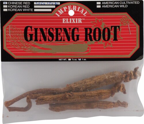Imperial Elixir Ginseng Root Perspective: front