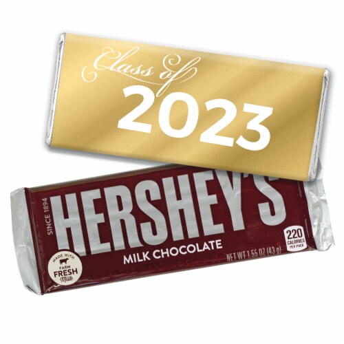 Hershey's Chocolate Bars Graduation Class of 2024 Candy Party Favors