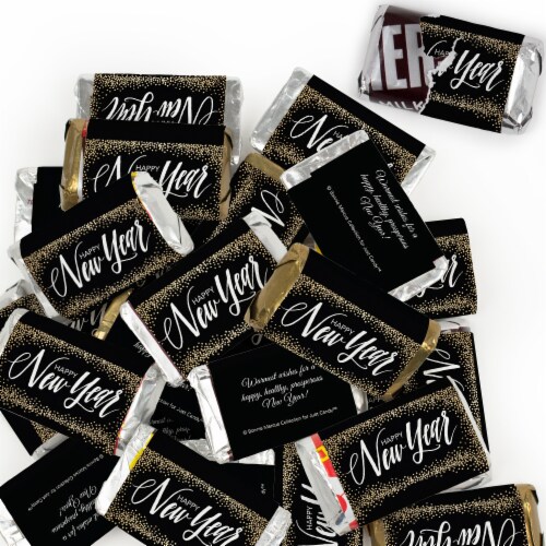 Hershey's Miniatures Chocolate New Year's Eve Candy Party Favors, 82