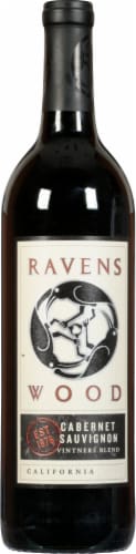 Ravenswood Cabernet Sauvignon Red Wine Perspective: front