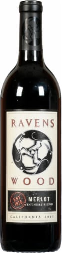 Ravenswood Vintners Blend Merlot Red Wine Perspective: front