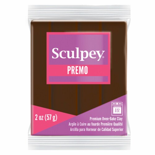 Sculpey Premo Polymer Clay 2oz Burnt Umber 1 count City Market
